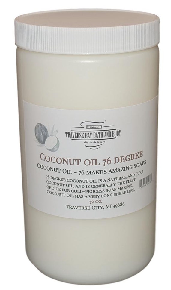 Traverse Bay Bath and Body Coconut Oil 76 Soap Making Supplies. 32 fl oz DIY Projects.