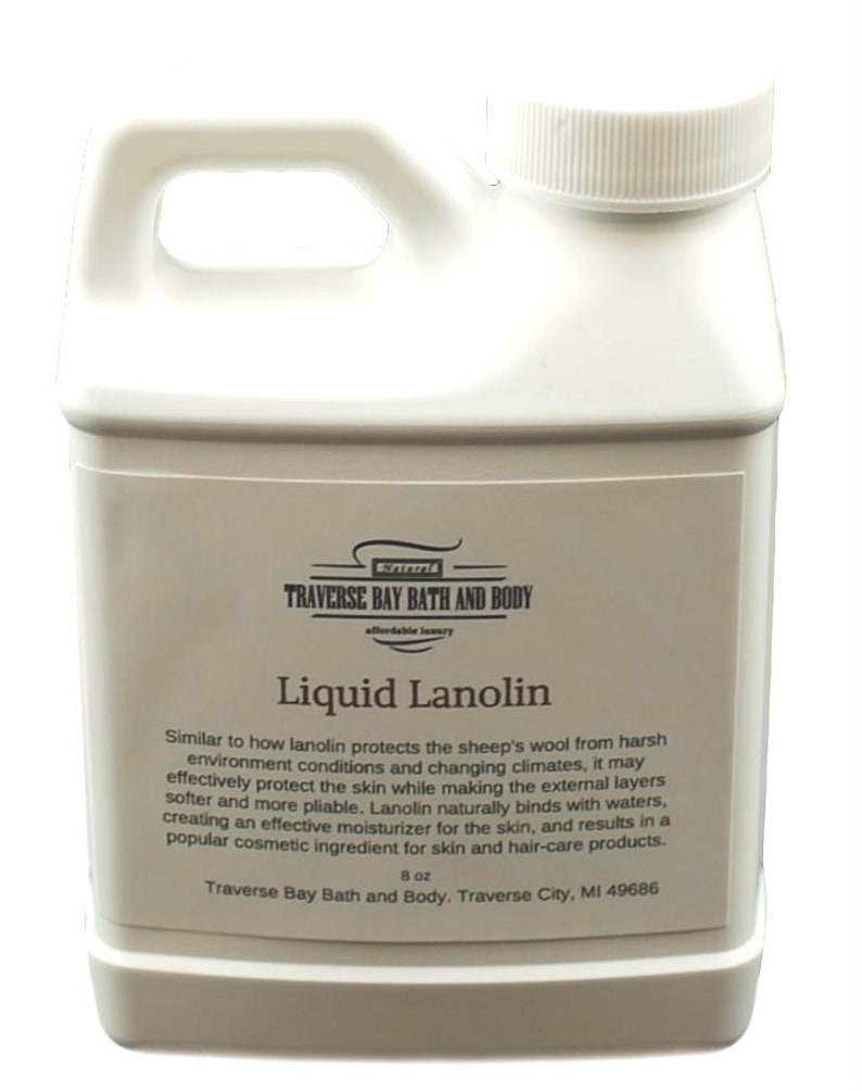 Lanolin oil 8 oz Lanolin oil softens the skin and is a good humectant. image 6