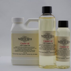 Castor Oil USP. 16 oz, Soap making, lotion, creams, massage oil, bath, beauty, lip balm image 2