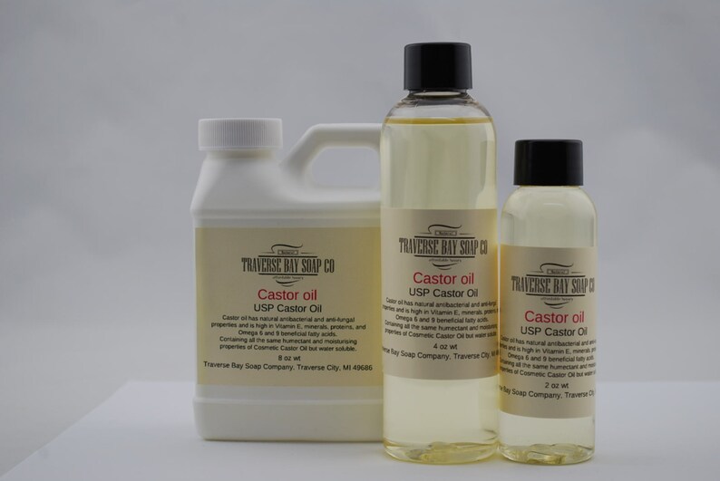 Castor Oil USP. 16 oz, Soap making, lotion, creams, massage oil, bath, beauty, lip balm image 2