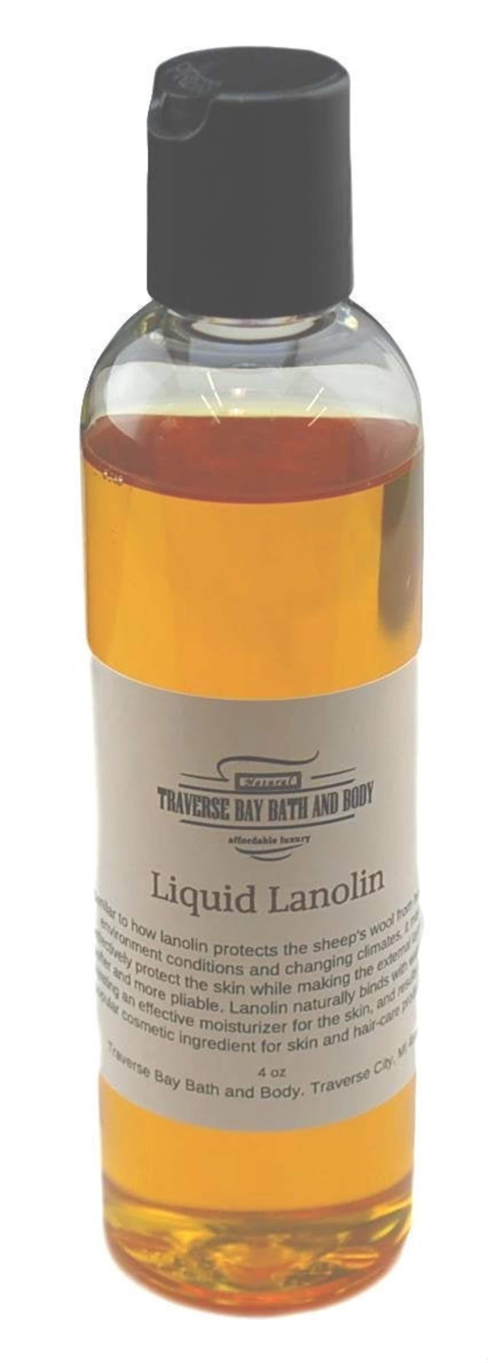 Lanolin oil 4 oz Lanolin oil softens the skin and is a good Etsy