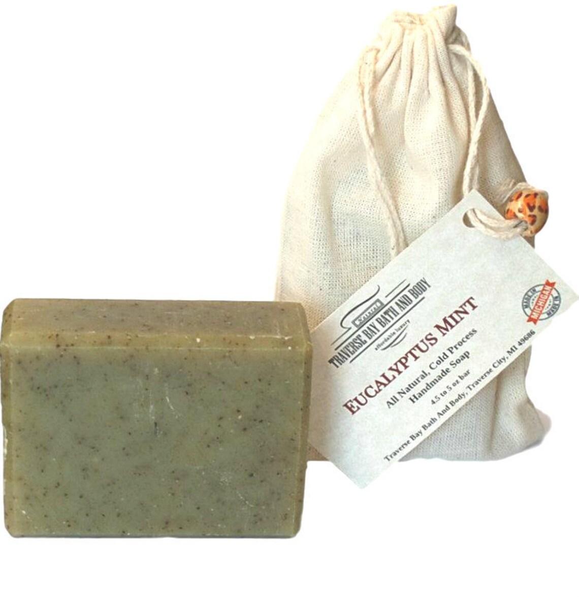 Eucalyptus Mint, All Natural Soap - Large 5-6 Oz Size. - Etsy