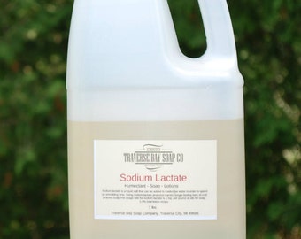 Sodium lactate. 8 pounds, Soap making, lotion, creams, massage oil, bath, beauty, lip balm