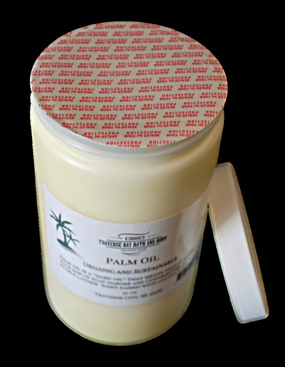 Palm Oil, Organic, 32 fl oz. Soap making supplies. Sustainable. DIY  projects.