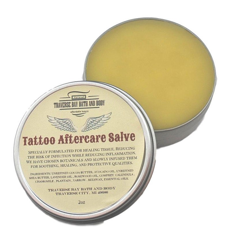 Tattoo Aftercare Salve All Natural Tattoo Salve Tattoo Etsy