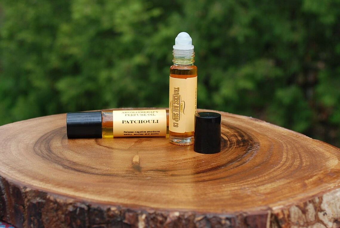 Patchouli Perfume Oil Roll On Essential Oils Patchouli Etsy
