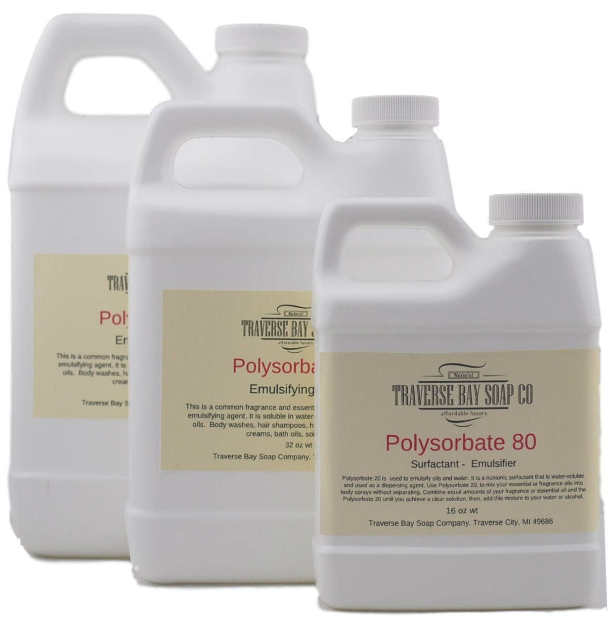 Polysorbate 80, 32oz. Safety sealed container