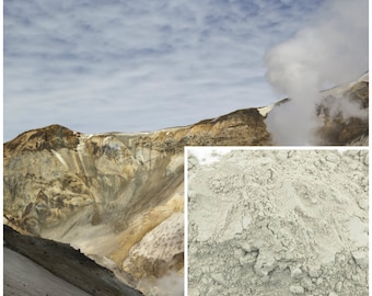 Bentonite Clay 1oz, soap making supplies, also for herbal extracts, tinctures, teas, salves, creams, lotions or lip balms.