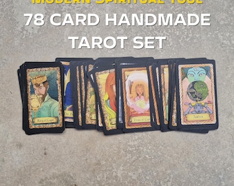 78-Card Tarot Deck · Conspiracy Tarot · Handmade Modern Tarot · Beginner & Professional Friendly