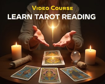 Tarot Reading Video Course · Intuitive Channeling & Psychic Development · Instant Access