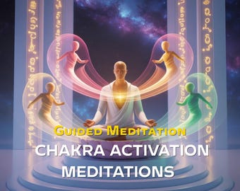 Chakra Activation Meditation MP3 (Choose 1) · Cleansing & Balance · Mantras + Visualization · Root–Crown + 8th Chakra · 6–24h