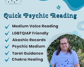Quick Psychic Reading (MP3) · Tarot and Chakra Insight · Fast Guidance · 12–48h Delivery