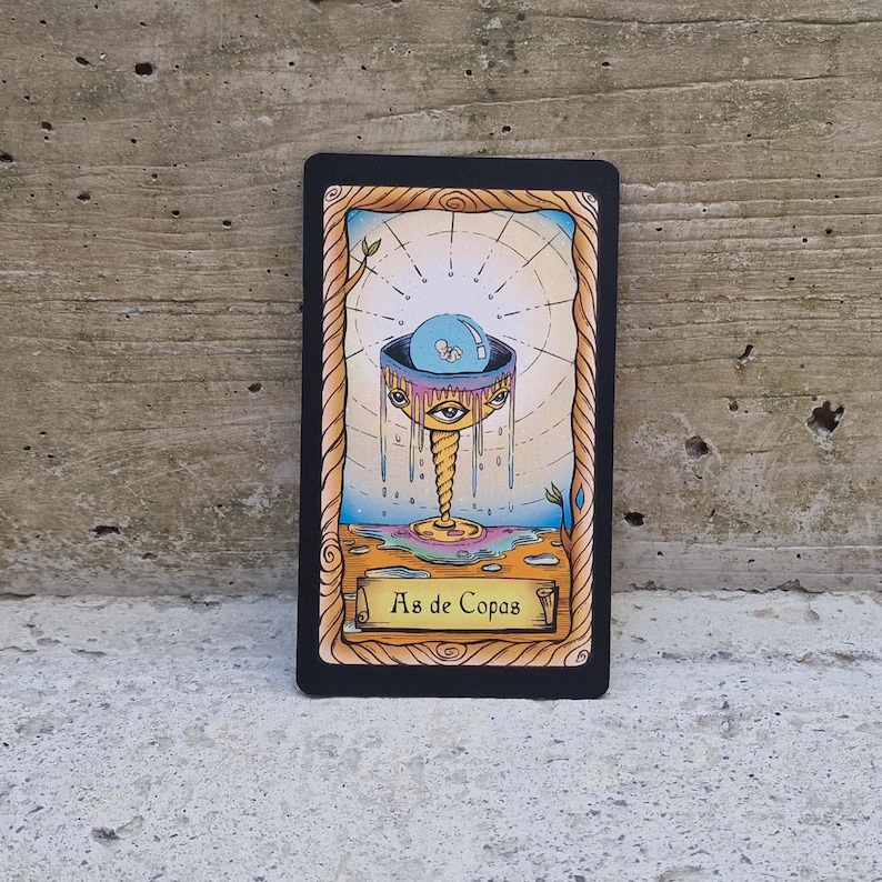 Baraja Tarot de 78 Cartas · Tarot Conspiratorio · Hecho a Mano · Para Principiantes y Profesionales image 3