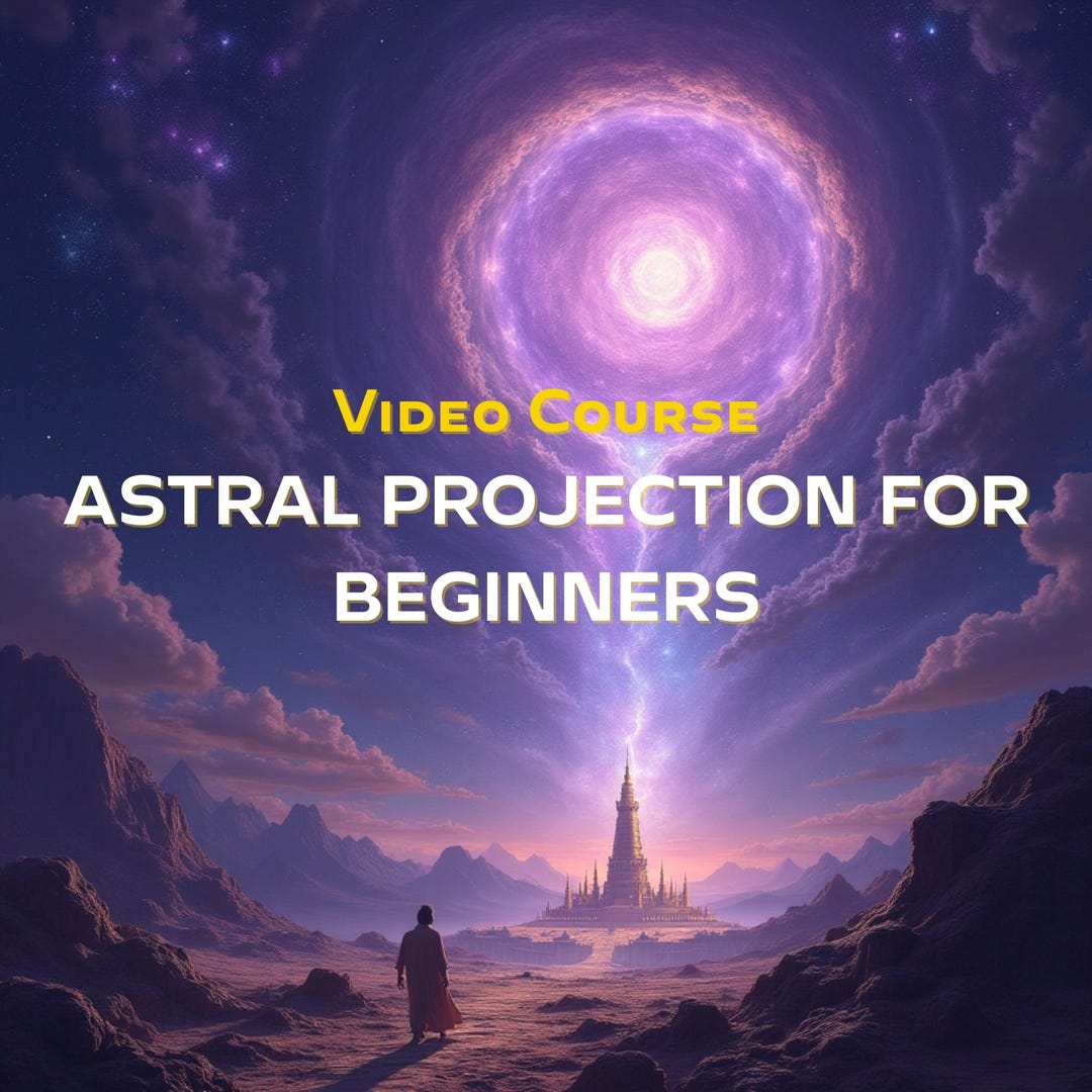 Astral Projection Video Course Outofbody Experience Guide (instant