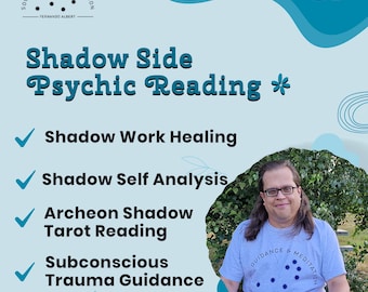 Shadow Work Psychic Reading (MP3) · Trauma & Shadow Self Guidance · Archeon Tarot · 12–48h Delivery