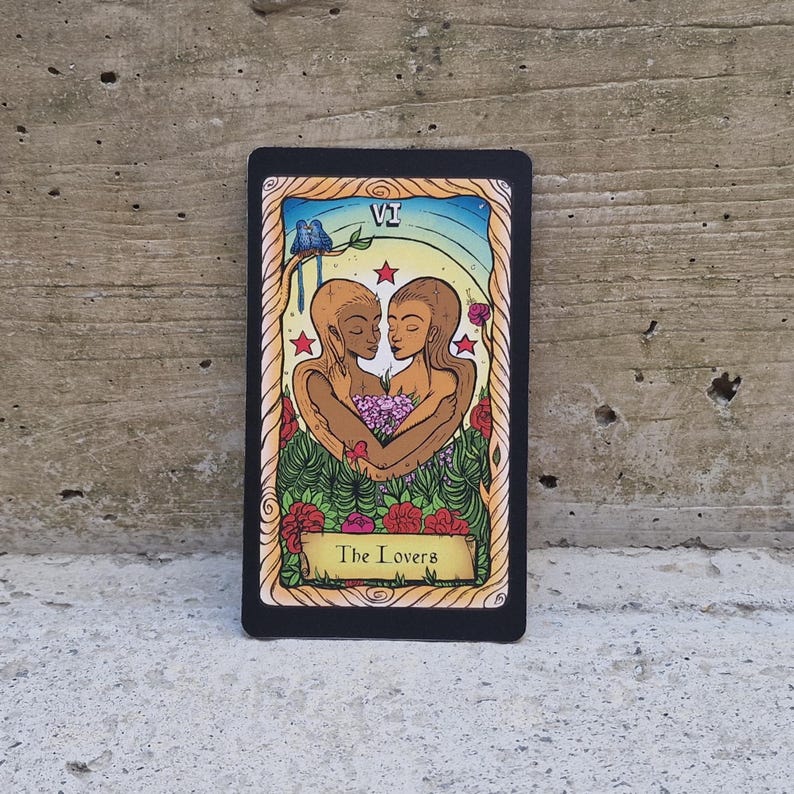 Baralho de Tarô com 78 cartas · Tarô da Conspiração · Tarô moderno feito à mão · Ideal para iniciantes e profissionais imagem 9