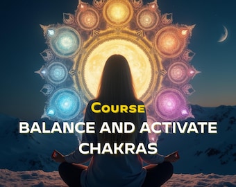 Chakra Healing Course · Balance & Activate Chakras · Video Training · Instant Download