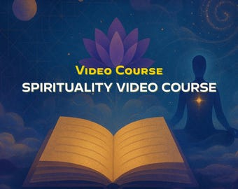 Spirituality Video Course · Spirit Guides, Auras & Dreams · Solfeggio Meditations · Instant Download