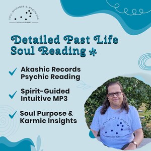 Akashic Records Past Life Reading: Soul Purpose & Karmic Insights (MP3 Digital File)