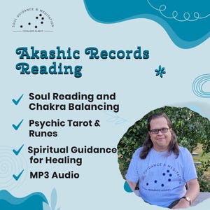 Akashic Records Reading: Personalized Soul Guidance, Chakra Balance (MP3 Audio)