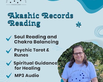 Akashic Records Reading (MP3) • Soul Guidance • Spirit Guides & Chakra Insight • 12-48h Delivery