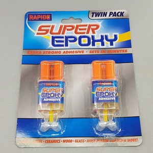 Epoxy Two Part Glue 2 x 6ml Tubes image 1