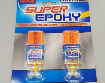 Colle époxy en deux parties, 2 tubes de 6 ml