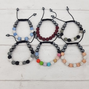 Shamballa adjustable Bracelet