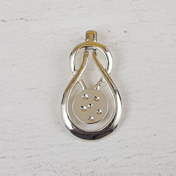 Colle sur pendentif serti, serti cabochon, monture pendentif, plaqué argent #4