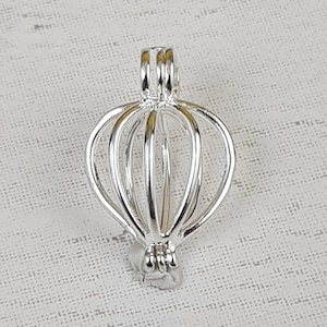 Cage Pentant, Filigree Cage Pendant #2