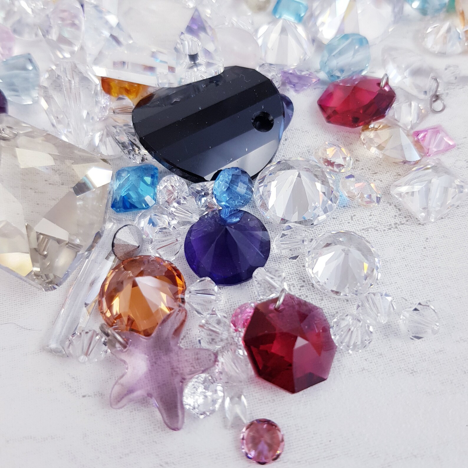 Swarovski Crystal Bulk Buy Various Shapes and Sizes 335g Etsy