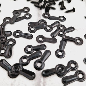 100 Metal Turn Buttons For Picture Framing 18mm