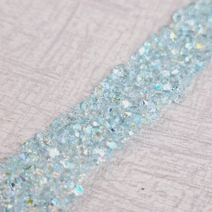 1 Meter Selbstklebendes Band, Strassband, Kristallband 15 mm Breit