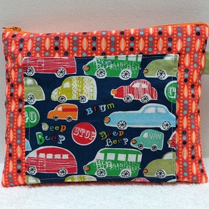 Kit per bambini, beauty case, piccolo astuccio in tessuto, tasca per auto