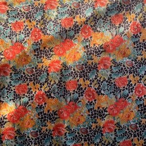 tappeto Liberty tana lawn vintage, lunghezza 76 cm, per sartoria, cucito, articoli per bricolage, patchwork, quilting.