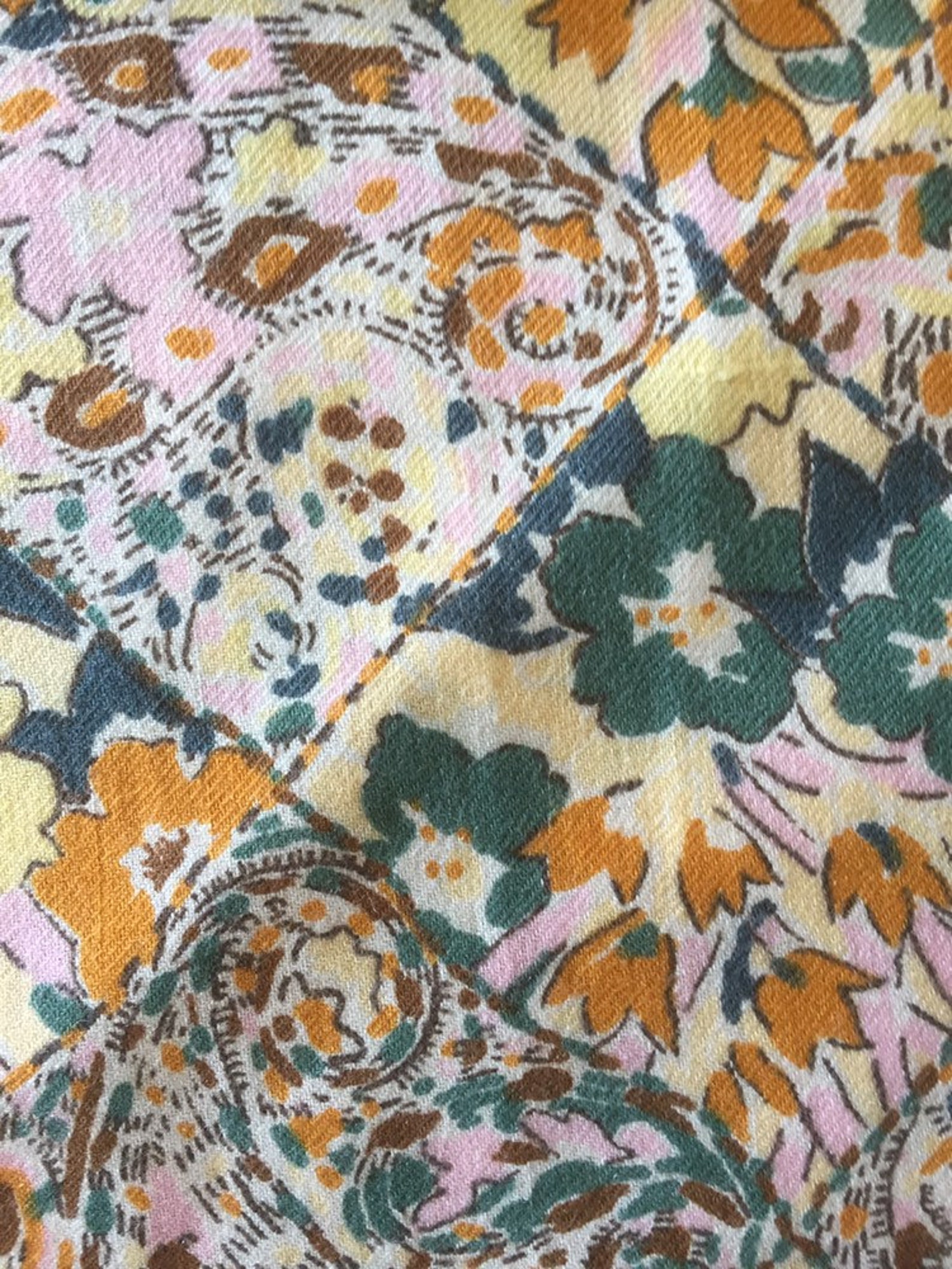 Vintage Collier Campbell Liberty wool and cotton dressmaking Etsy