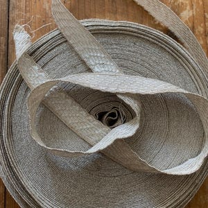 Antike französische silberfarbene Metallborte, Meterware, Kostüm, Bastelbedarf, Nähen