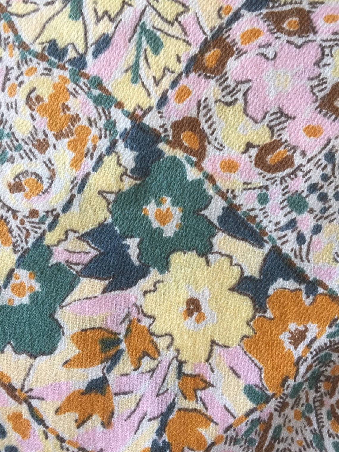 Vintage Collier Campbell Liberty wool and cotton dressmaking Etsy