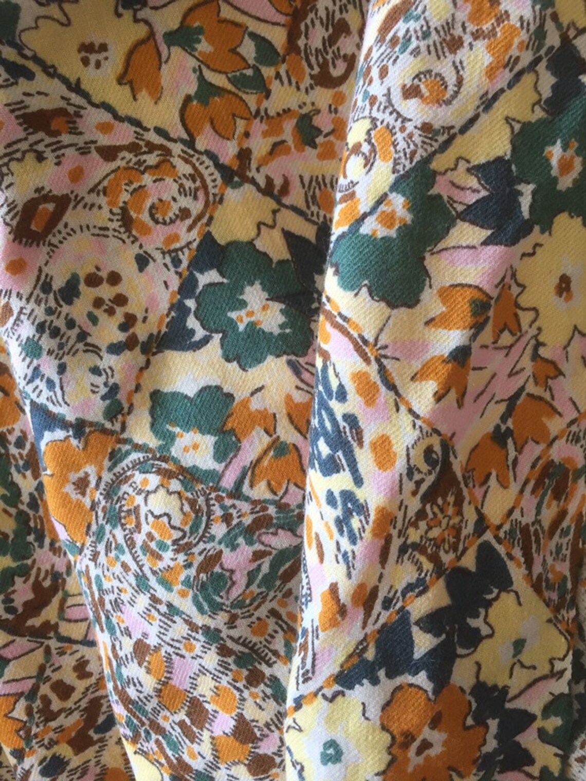 Vintage Collier Campbell Liberty wool and cotton dressmaking Etsy