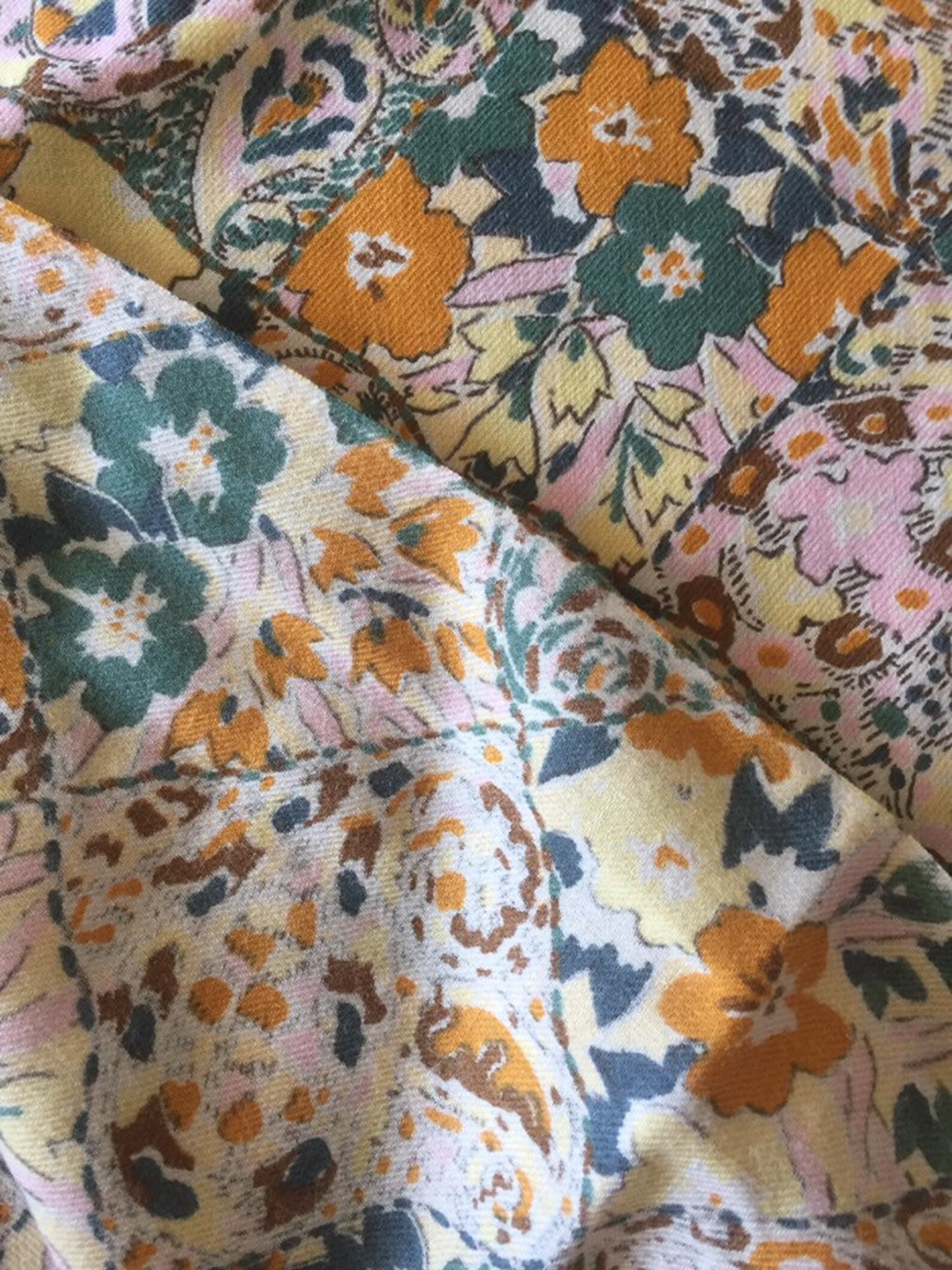 Vintage Collier Campbell Liberty wool and cotton dressmaking Etsy