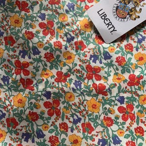 prato Liberty tana vintage, floreale, metraggio, materiali per artigianato, cucito patchwork quilting, sartoria