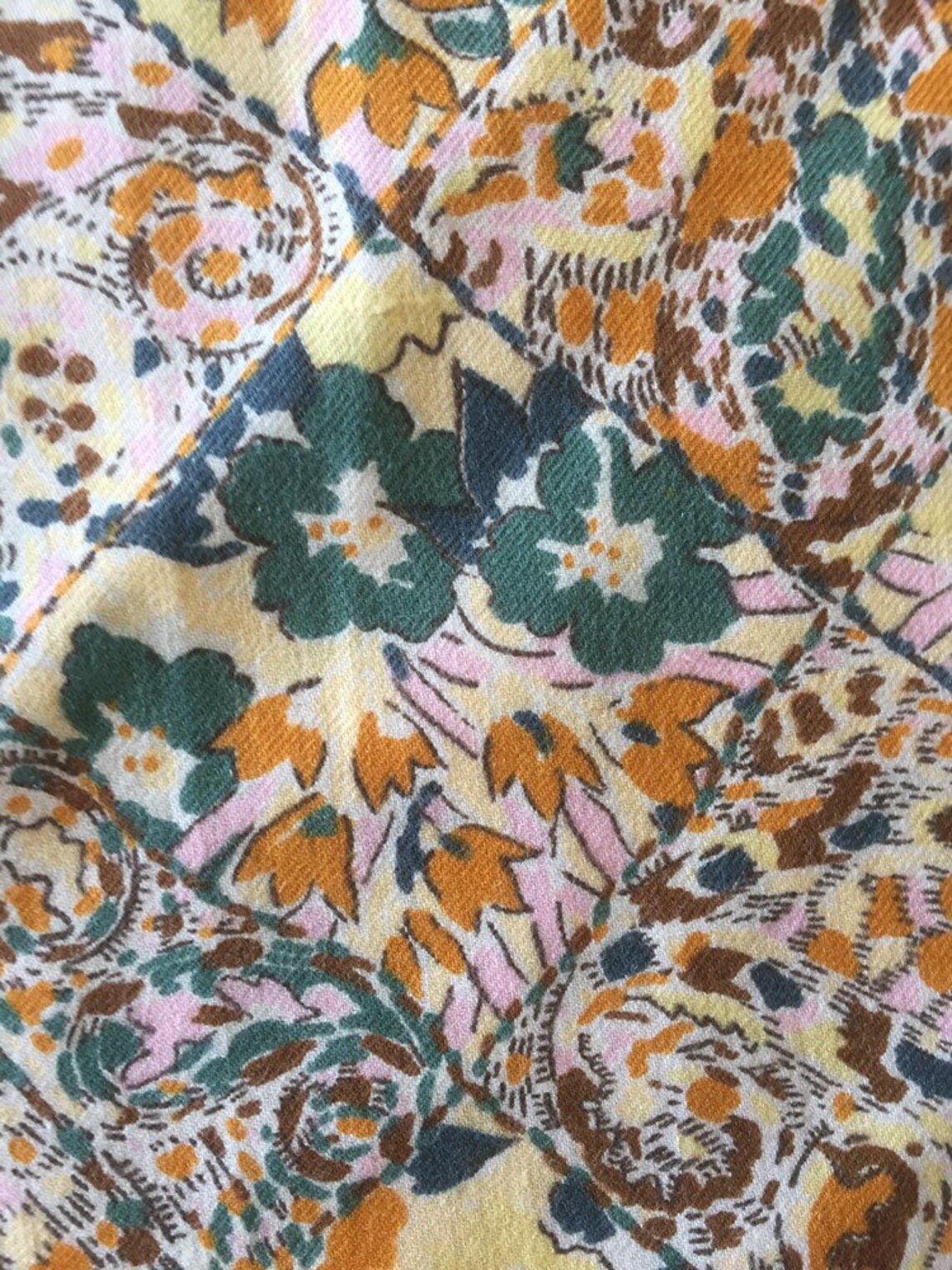 Vintage Collier Campbell Liberty wool and cotton dressmaking Etsy