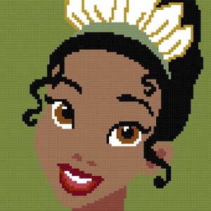 Tiana graph PATTERN ONLY with written instruction