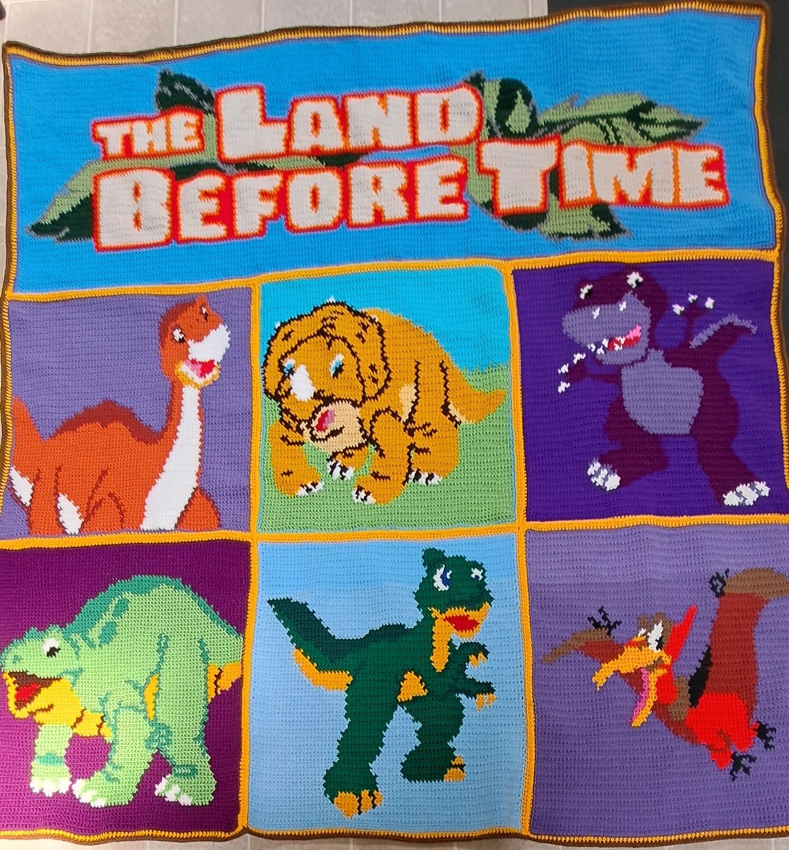 Land Before Time Graphghan Bundle PATTERNS ONLY With Written ...