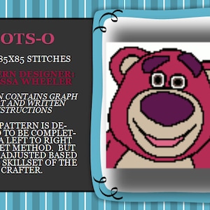 Lots-O graph PATTERN ONLY with written instruction