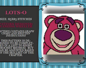 Lots-O グラフ パターンのみ、説明書付き