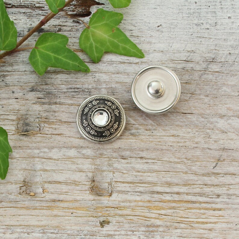 Clicks Metal Compatible-selection single pieces rhinestones precious-chunks Snap button
