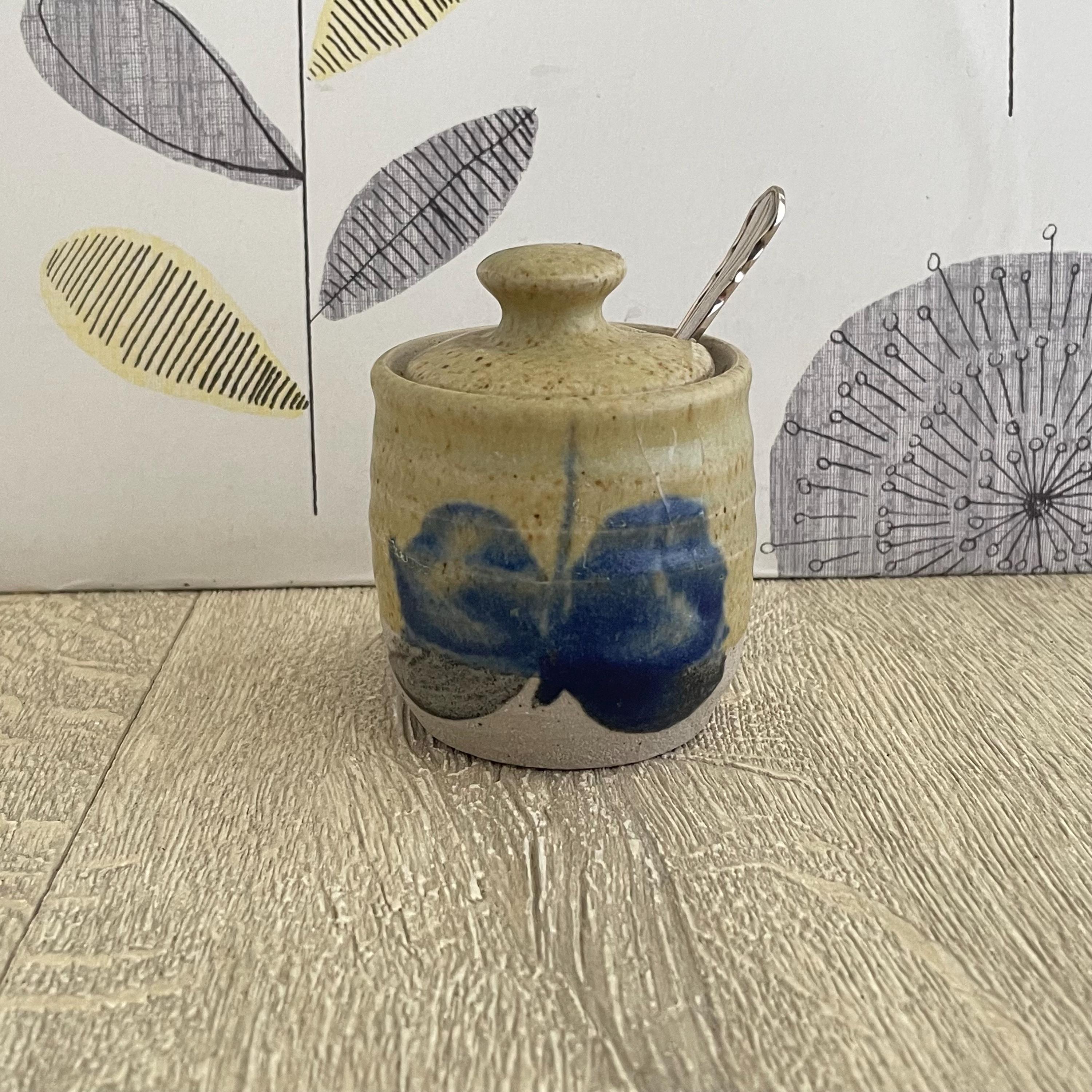 Mustard pot pottery - Etsy 日本