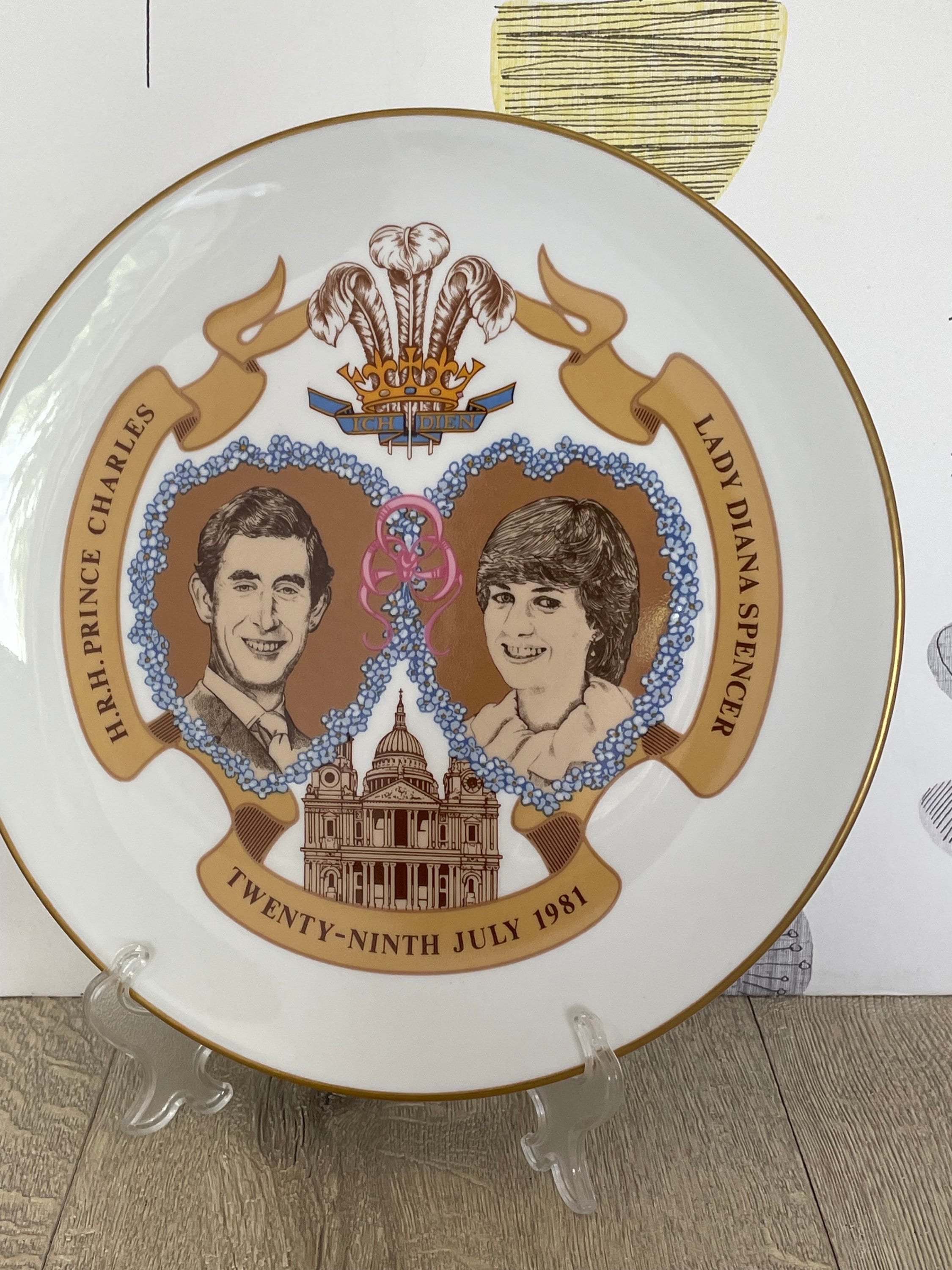 Royal Wedding Plate Royal Wedding Plate