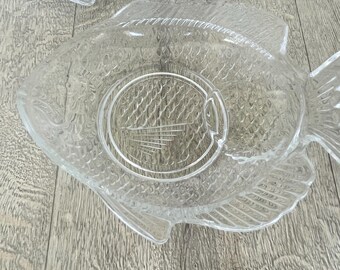 ガラス製の魚型プレート4枚セット - Etsy 日本